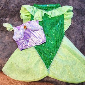 Disney Parks Little Mermaid Princess Ariel 2 Piece Costume
